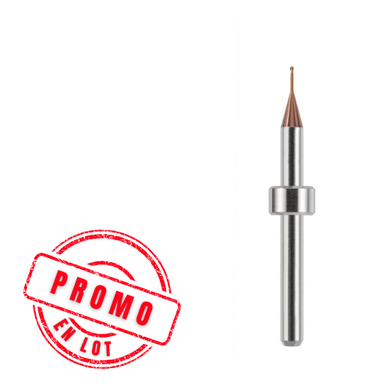 Offre Fraise CrCo/Titane 0.6 mm YENADENT compatible YT206      Lot de 5p