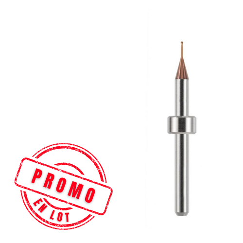 Offre Fraise CrCo/Titane 0.6 mm YENADENT compatible YT206      Lot de 5p