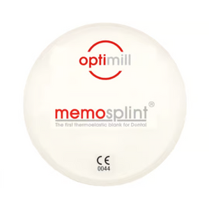 Disque thermoplastique Optimill MEMOSPLINT DENTONA