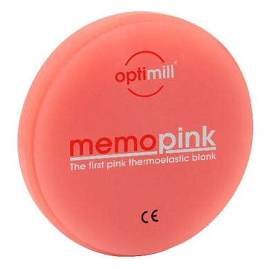 Disque thermoplastique Optimill MemoSplint S / MemoPink DENTONA