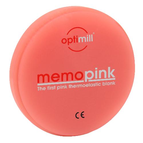 Disque thermoplastique Optimill MEMOPINK DENTONA