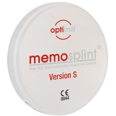 Disque thermoplastique Optimill MEMOSPLINT VERSION S DENTONA