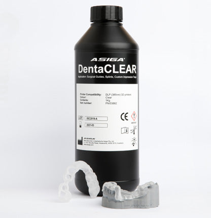 Résine Dentaclear Clear Asiga
