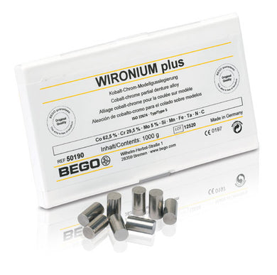 Alliage pour squelettés Wironium Plus Bego